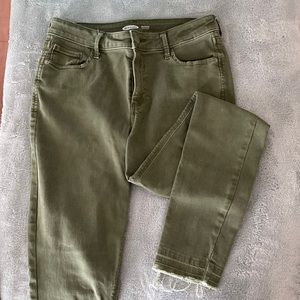 Old Navy Olive Green Jeans
